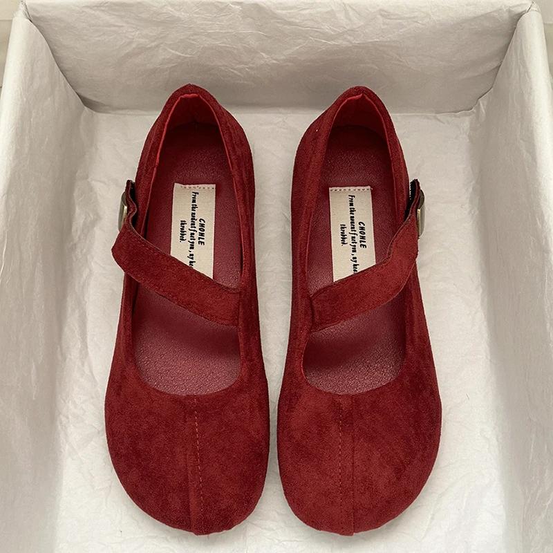 

Модные женские туфли Мэри Джейн с леопардовым принтом, модные неглубокие туфли-слипоны, женские повседневные туфли на мягкой подошве, бабушкины балетки 35 красный