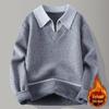 Herbst/Winter 2025 Herren Strickpullover mit Revers - Heißer Verkauf in Südostasien