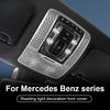Car Front Reading Lamp Light Cover For Mercedes Benz A B CLA GLB GLA GLE Class W177 W247 C118 X247 H247 W167 EQA EQB 2020-2025