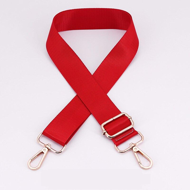 Geantă de umăr lungă, multicoloră, cu lățimea de 3,8 cm, cu geantă de corp elegantă, reglabilă, cu accesorii pentru bagaje