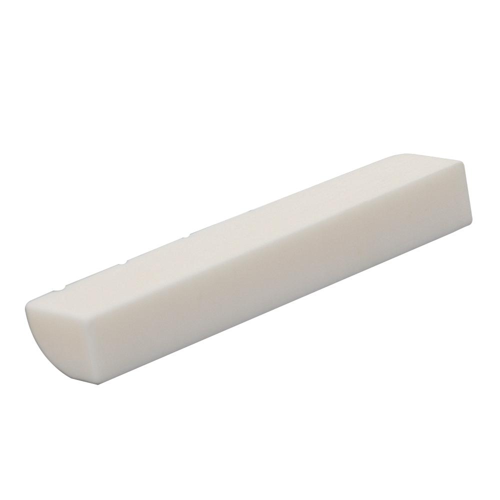 1 Pcs Leftright Guitar Nut Bridge Saddle Nut 6 String Electric Guitar Made Of Real Bone 43X6X9Mm