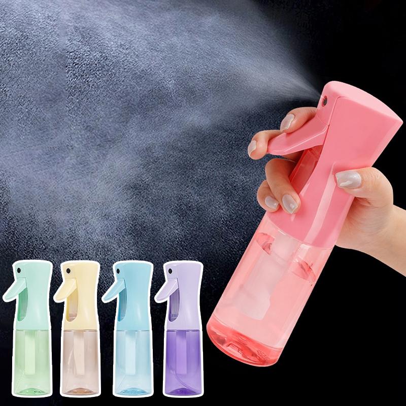 High Pressure Oil Sprayer Bottles Hairdressing Spray Bottle Plant Water Refillable Continuous Mist Sprayer Plastic Containers