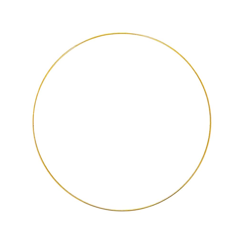 12" Flower Ring Hoop Wreath Hoop Durable Iron Frame Flower Hoop for Wedding Decoration Dream Catcher DIY Crafts Project
