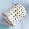 Bamboo Woven Cup Holder Rack Retro Tea Cup Storage Box Convenient Paper Cup Dispenser  Tea Ceremony