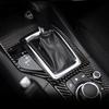 Carbon Fiber Car Center Control Gear Panel Trim Sticker For Mazda 3 Axela 2013-2016 Car Interior Accessories