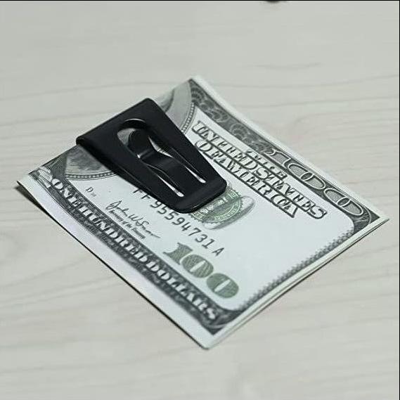Creative Metal Money Clip and Handheld Wallet Paper Clip