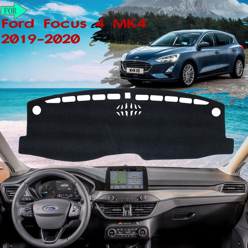 Dashboard Rug Cover Dash Mat Protective Avoid Light Sunshade Pad Carpet for Ford Focus 4 MK4 Car-Accessories-Stickers