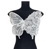 Exquisites Embroidered Butterfly Appliques Fashion Meshes Styles Patches for Fashionists and Custom Clothing