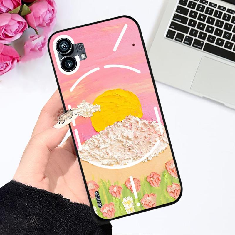 Für Nothing Phone 1 Hülle Handy One Two Stoßfestes TPU Silikon Handyhülle Für Nothing Phone2 5G Hülle Phone 2 2a Bumper Fundas