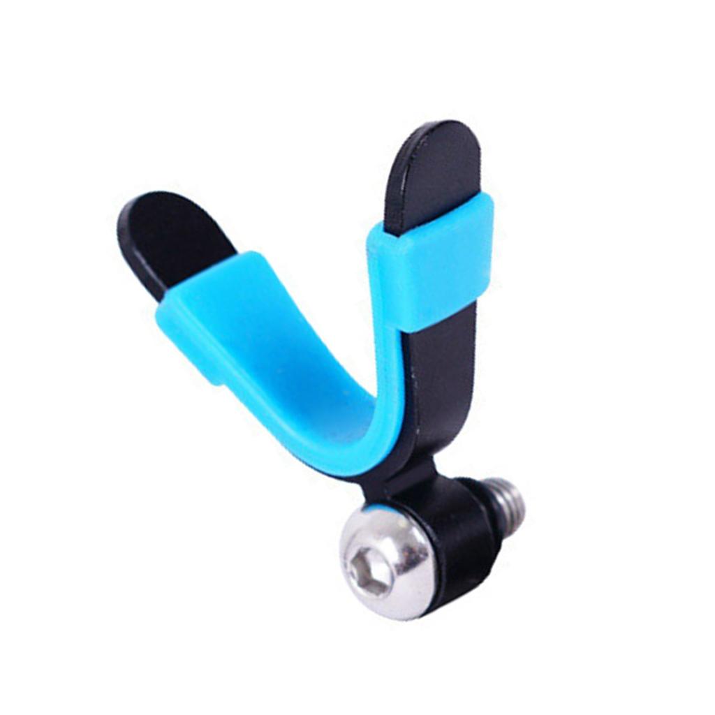 V-Shaped Fishing Pedestals Rod Bracket Head Support Stand Head 8mm Aluminum Rod Holder Head Fishing Tackle Accessories