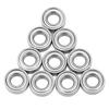 10 Pcs MR105zz Chrome Steel Mini Ball Bearing 6000 RPM Wear Resistant Accessories for 3D Printer