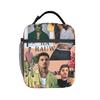Rauw Alejandro Singer Rapper Accessories Insulated Lunch Bag For Outdoor Food Box Reusable Cooler Thermal Lunch Boxes