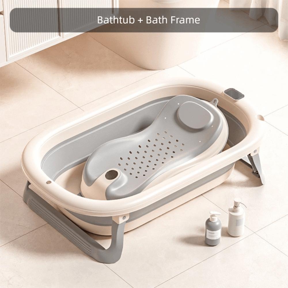 Large Smart Baby Bathtub Digital Temperature Sensitive Newborn Bath Tub Baby Bath Tub  Household