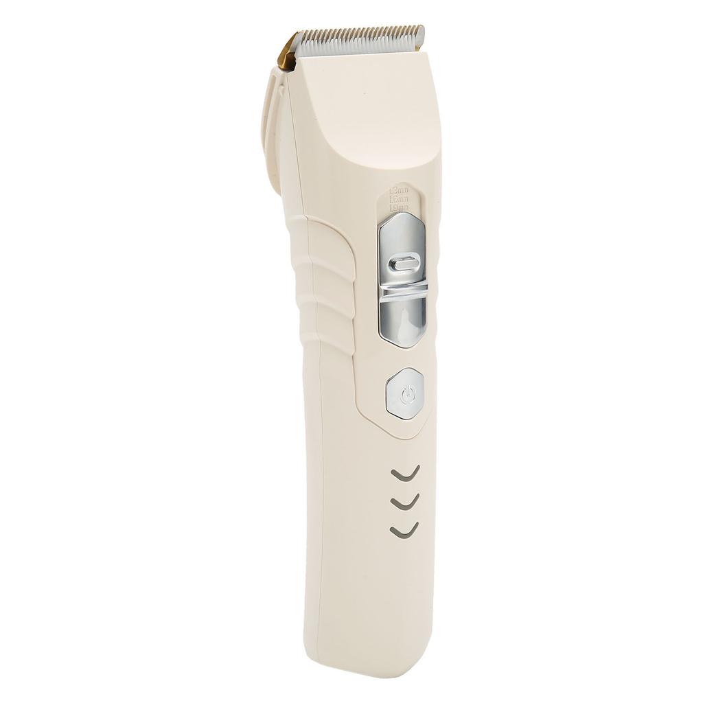 Electric Hair Trimmer Stainless Steel Low Noise Vibration Hair Clippers Cutter Machine for Home Salon