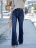 Women's Wide-Leg Flared Denim Slimming Pants