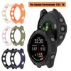 Custodia Protettiva in TPU Anti-Graffio Bordo Antiurto Bumper Pellicola Protettiva Trasparente per Garmin Forerunner 70/170