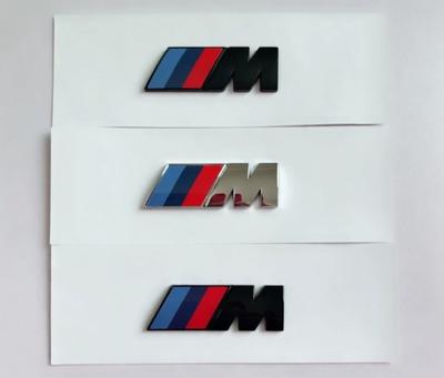 Emblemat Błotnika z Logo MM Odznaka na Tylną Klapę do BMW E36 E39 E46 E60 E90 E90 F01 F10 F30 G01 G20 G21 G30 G11 F15 X5 X3 M Sport ie2