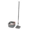 Mop Bucket Set with 2 Pieces Cloth 360 Degree Rotating Microfiber Mop Tool Dry and Wet Floor Mopping