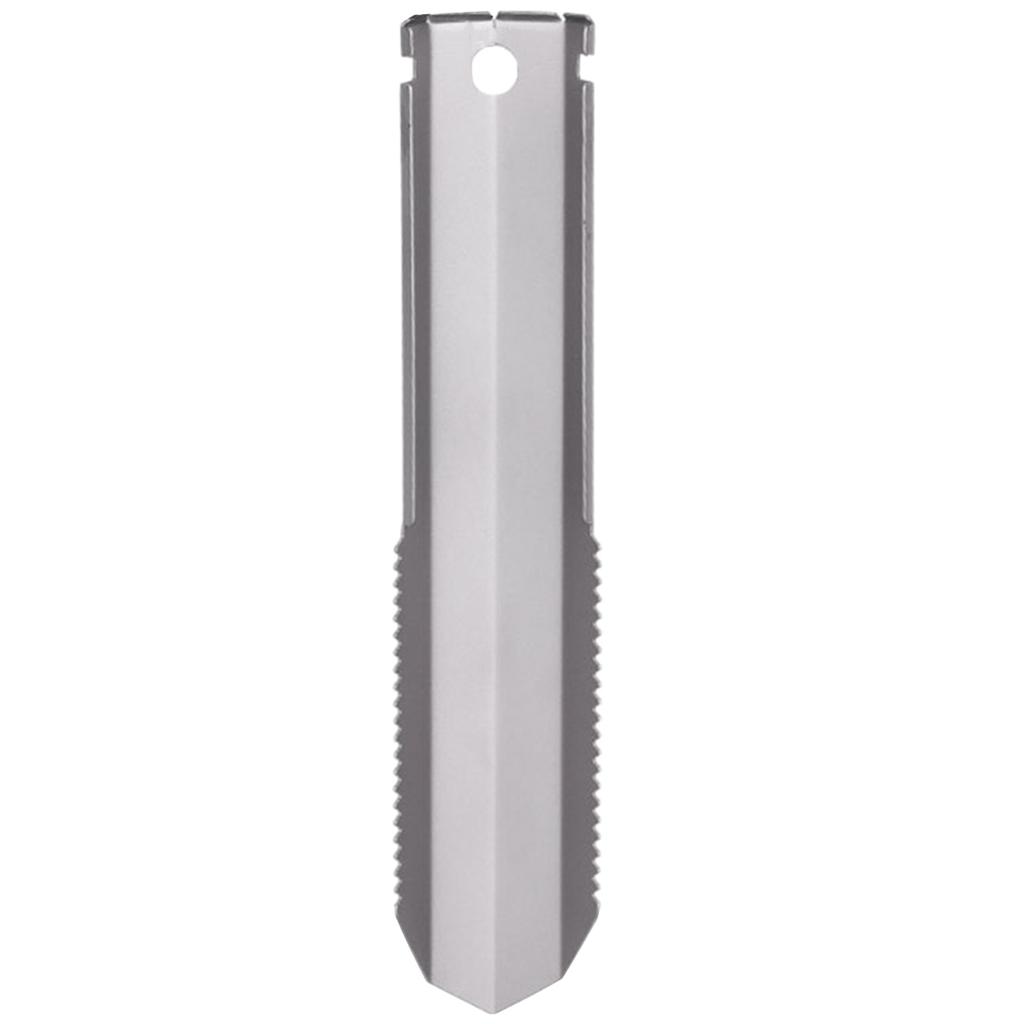 Portable Titanium Backpacking Shovel Garden Hand Shovel Small Potty Multitool for Hiking Camping and Survival Bags