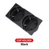 Car Center Console Water Cup Holder Beverage Bottle Holder Coin Tray For Bmw 3 Series E46 318I 320I 98-06 51168217953 Black