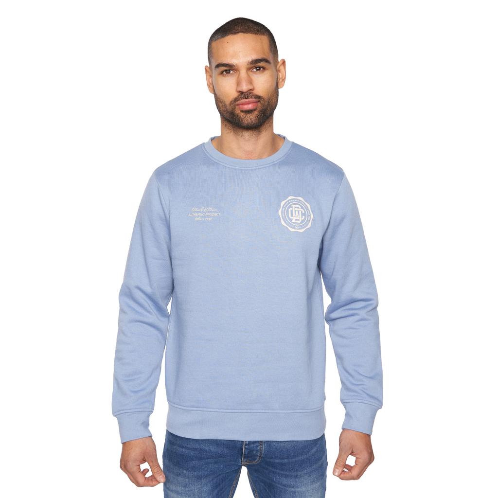 Duck and Cover Herren Keyaan Sweatshirt mit Rundhalsausschnitt