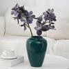 7 Heads Artificial Phalaenopsis Orchids Handmade Decorative Phalaenopsis Branch Real Touch Fake Flower Dining Table Decor
