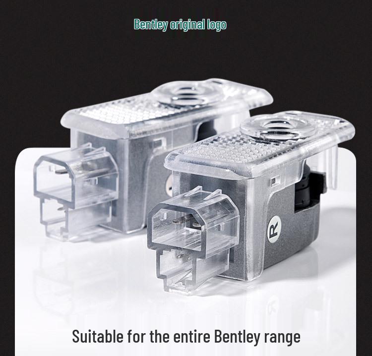 Projection Door Lights for Bentley Models: Flying Spur, Continental GT, Mulsanne, Azure, Bentayga - Welcome Light & Decoration