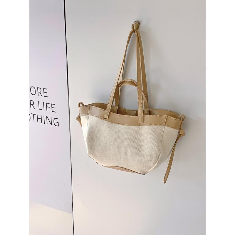 

Холщовая сумка для поездок на работу, ленивый ветер, дизайн со вставками, наплечная сумка, женская, большой вместимости, для поездок на работу, ветер, сумка-тоут, женская абрикосовый