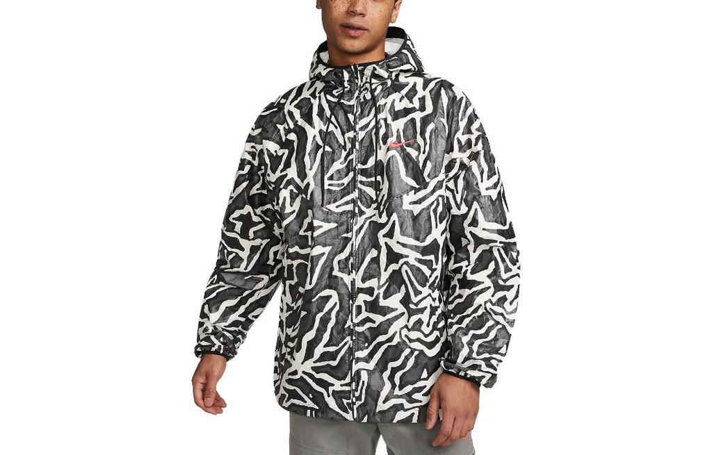 Giacche Nike da Uomo Multicolore con Cappuccio Moderate Altro