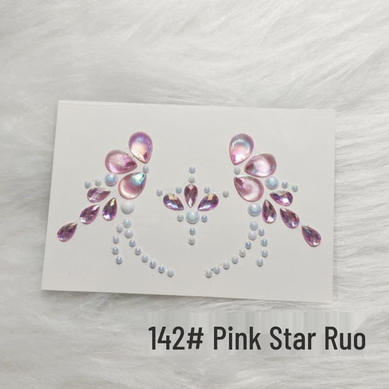 Kids' Rhinestone Eye and Brow Stickers for Makeup and Performances
