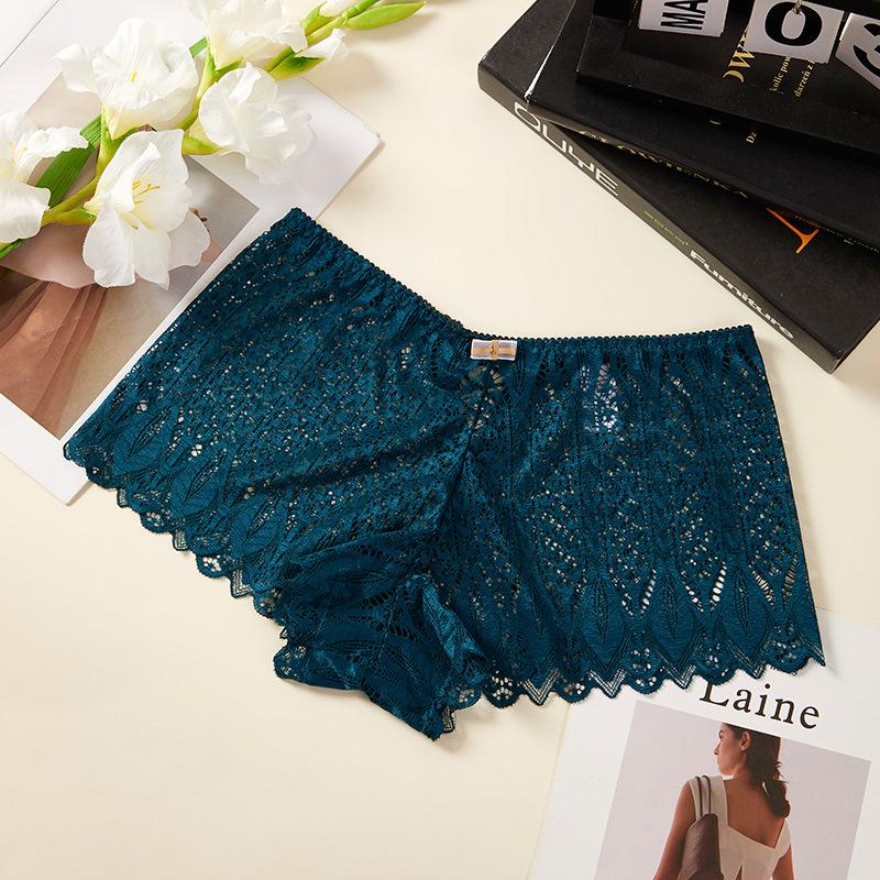 Amazing Sexy Panties Women Mid Waist Lace Thongs And G Strings Underwear High-quality Lingerie Hollow Out Transparent Int