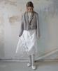 Lonque Essentiel Semi Overfit Crop Tailored Jacket_Blazer (Gray)