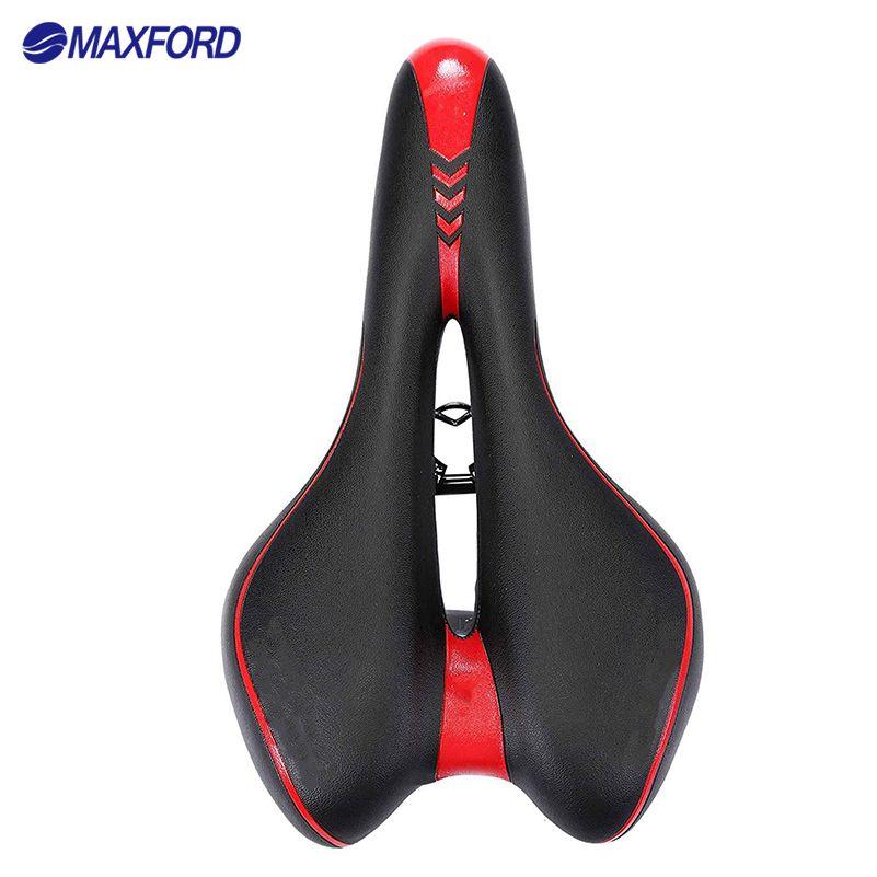 MAXFORD Bicycle Saddle Breathable Bike Seat Saddle Riding Seat Cushion Pad Saddle Pad Waterproof PU Leather Saddle Racing Saddle Pu Leather