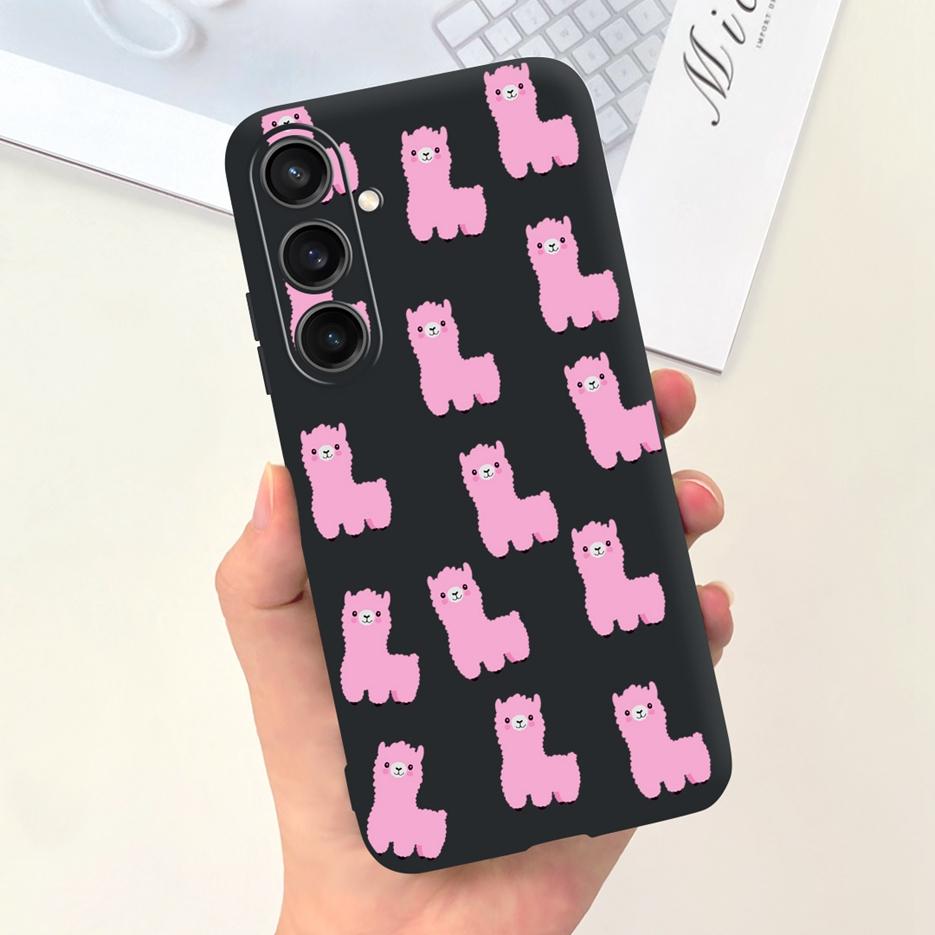 For Samsung Galaxy A55 Case A15 A25 A35 5G Stylish Candy Painted Cover Soft TPU Phone Case For Samsung A15 Galaxy A25 2023 Shell