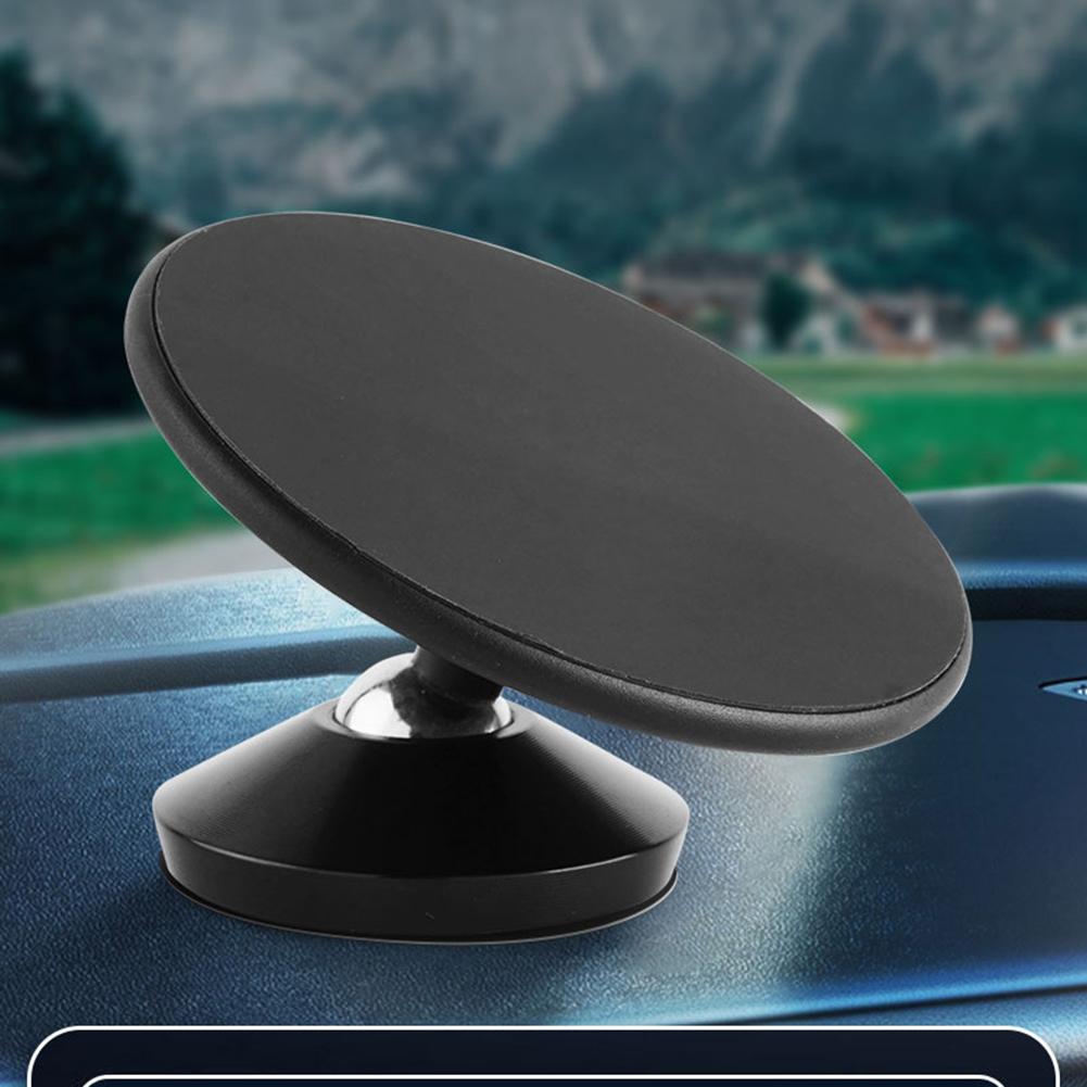 Magnetic Mobile Cellphone Mount Aluminum Alloy GPS Mobile Phone Mount Anti Slip 360 Rotatable for iPhone 14Pro Max Huawei Xiaomi