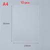10Pcs A4 A5 A6 A7 Inner Paper Separator Matte Binder Organizer Baffle  For Binder Planner