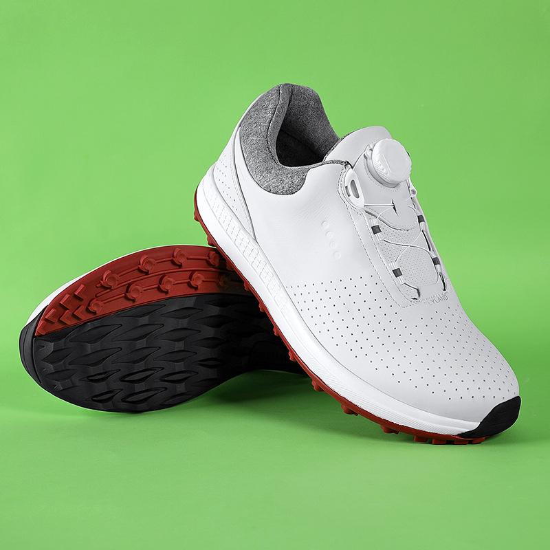 New Golf Shoes Men's Waterproof Shoes Non-slip Nail-free Shoes Summer