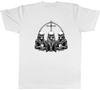 Skull Skeleton Unisexs TShirt Trinity Gothic Goth Unisex Tee Gift