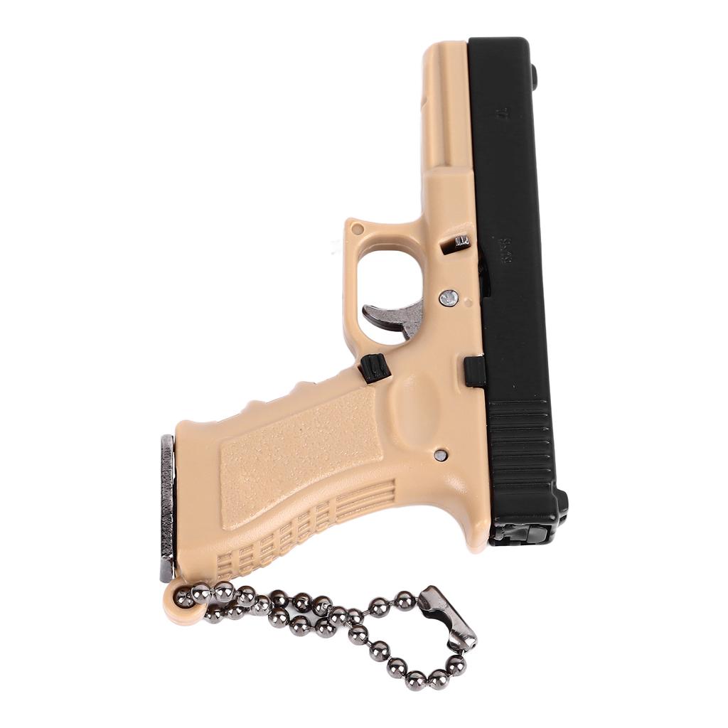 1:3 Scale G17 Keychain High Simulation Decoration Alloy G17 Model Key   for Daily Use
