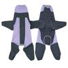 Dog Raincoat Full-Body Four-Legged Hooded Waterproof Rainwear for Golden Retrievers Labradors and Medium Large Dogs