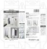 Sekisui Jushi Shoji YMM-1TP Bathroom Magnetic Clothes Drying Rack