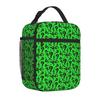 Bestselling The Riddler Quilted Compact Lunch Bag Children Outing Outdoor Lunch Bag