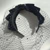 Wedding Headbands Sparkling Rhinestones 1920s Fascinator Headpiece Adjustable Veil Hair Accessory For Evening Wear