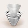 Wiederverwendbarer Kaffeefilterhalter, vielseitiger doppelschichtiger Kaffee-/Teesieb aus Edelstahl, Kaffeezubehör, Werkzeug zur Kaffeezubereitung