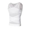 Men's Body Shaper Waist Trainer Slimming Vest Mesh Undershirt Abdomen Slimming Shapewear Fat Burning Fitness Tank Tops
