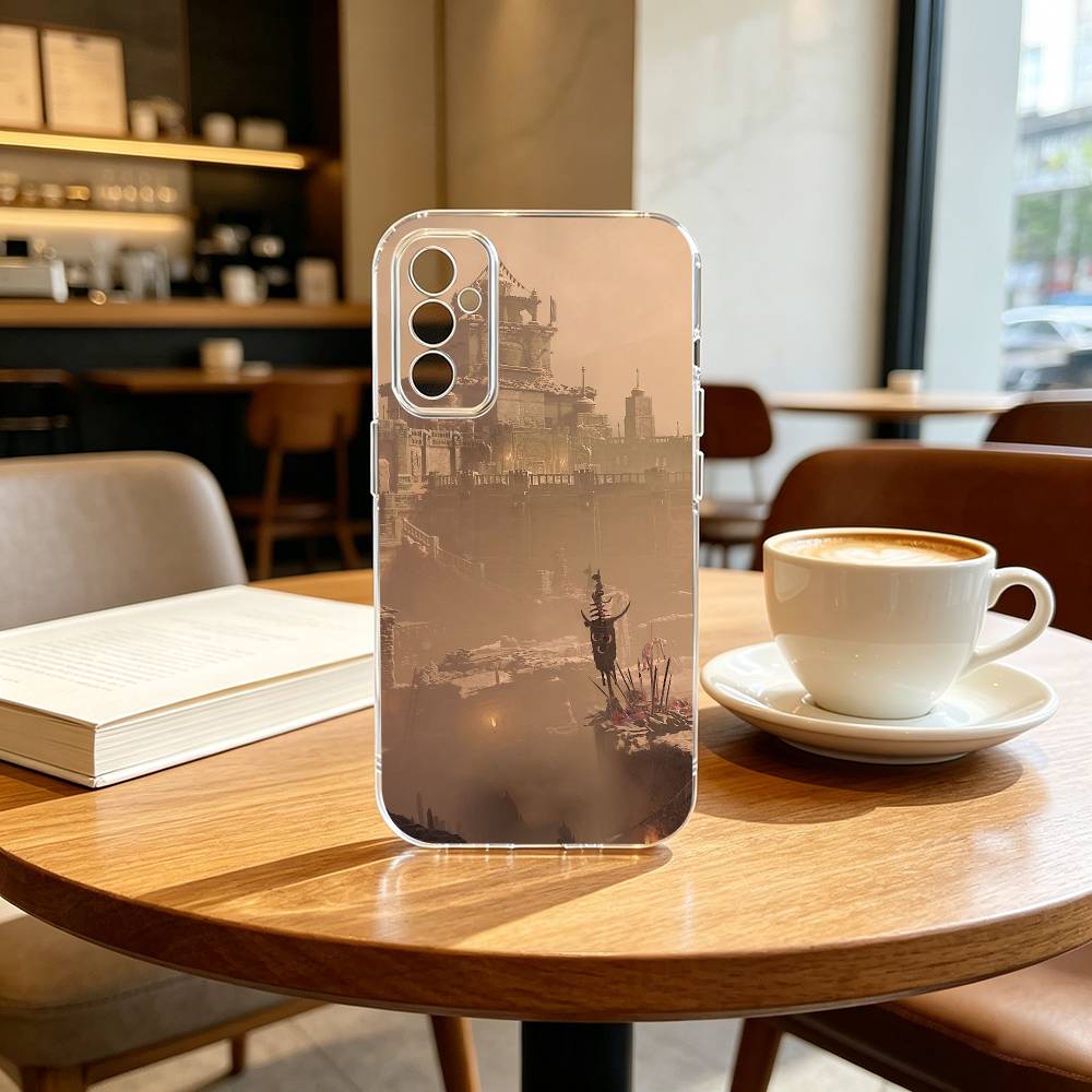 D-Diablo IV Game Phone Case Transparent Silicone Soft For SamsungA10,12,20,21S,30,31,40,50,51,52,70,71 Samsung a40