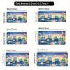 Kawaii Frogs Series Magic Party Game Mat Durable Rubber for MTG&TCG Games 35X60cm Mouse Pad Offices Desk Mats Friendly Design