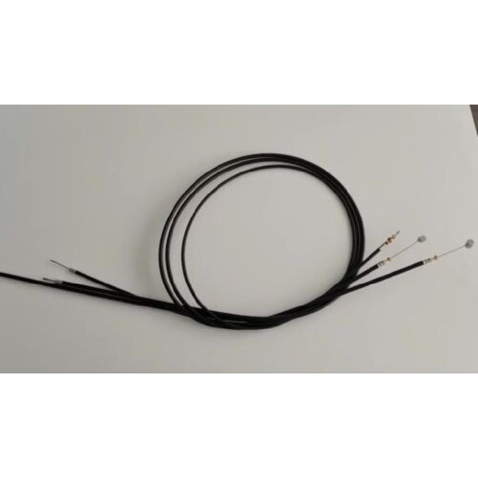 3Pcs/Set Motorcycle Clutch/Brake/Throttle Cable Kit Durable Steel Wire Universal