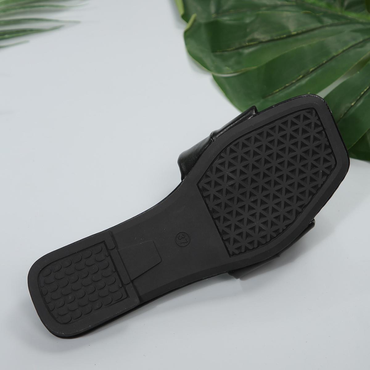 

Мода 2025 Новые Летние Девочки Блестки Тапочки Мода Детские Балетки Уличные Детские Тапочки Мягкая Подошва Нескользящие Детские Пляжные Туфли 35 чёрный