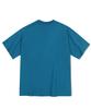 FILLUMINATE Oversized Fuzzy Logo T-Shirt - Blue